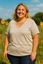 Immagine di CURVY GIRL V NECK COTTON T SHIRT